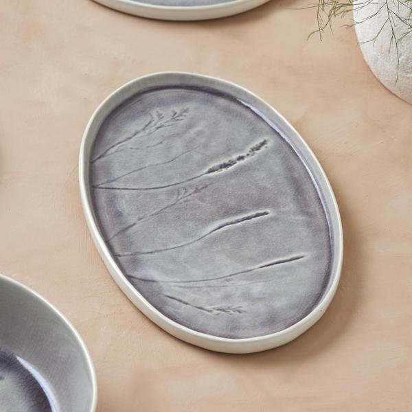 Karaca Fleurs Büyük Kayık Tabak 33 cm - Image 1