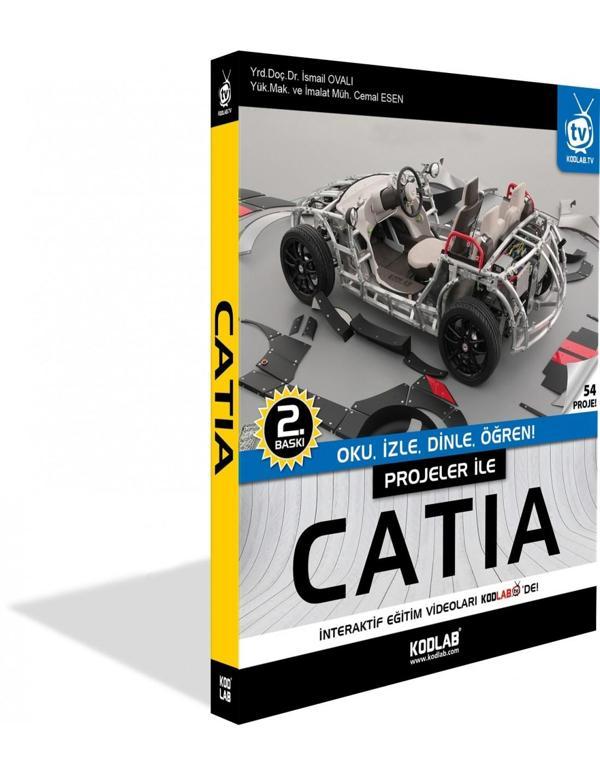 Projeler İle Catıa Eğitim Kitabı - Enine Boyuna Eğitim - Enine Boyuna Eğitim - Image 1
