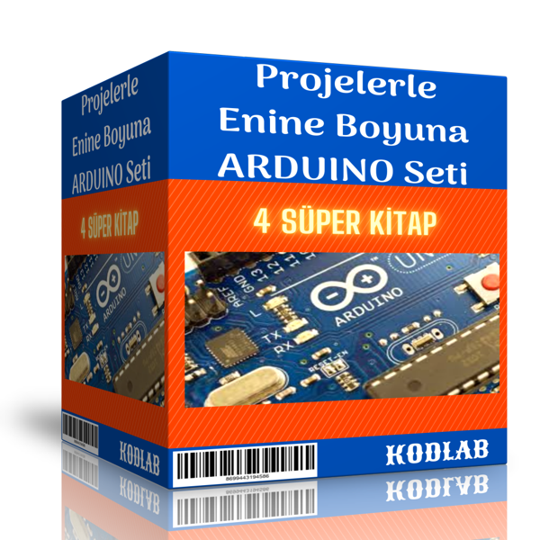 Projelerle Arduıno Eğitim Seti (4 Süper Kitap) - Enine Boyuna Eğitim - Enine Boyuna Eğitim - Image 1