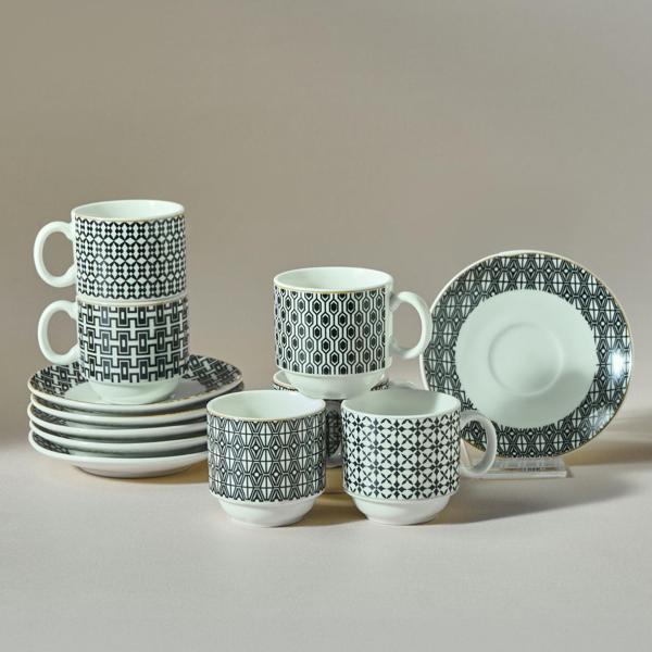 Karaca Karmeny 6 Kişilik Kahve Fincanı 80 Ml - Image 1