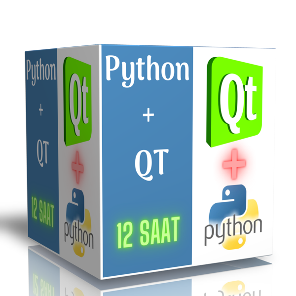 Python & Qt Görüntülü Eğitim Seti (12 Saat) - Enine Boyuna Eğitim - Enine Boyuna Eğitim - Image 1