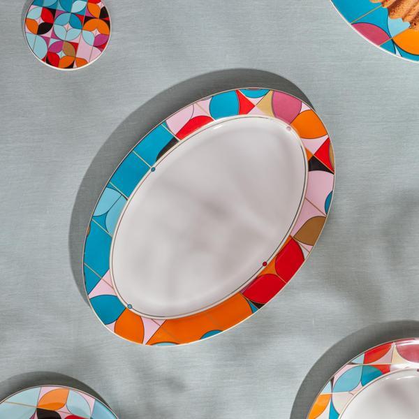 Karaca Frolic Kayık Tabak 36 Cm - Image 1