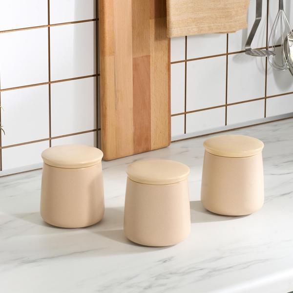 Karaca Lola 3 lü Baharat Takımı Bej - Image 1