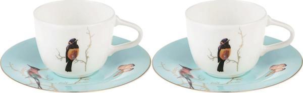 Karaca Fine Pearl Grace Mint 2 Kişilik Kahve Fincan Takımı 100 Ml - Image 1