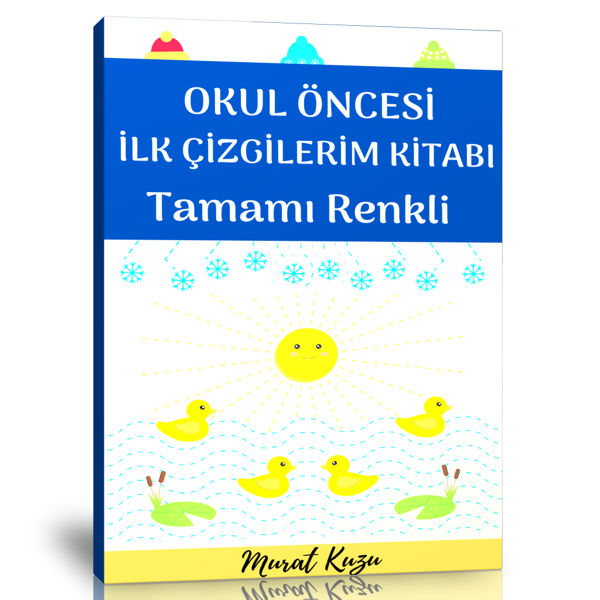 Okul Öncesi İlk Çizgilerim Kitabı - Enine Boyuna Eğitim - Enine Boyuna Eğitim - Image 1