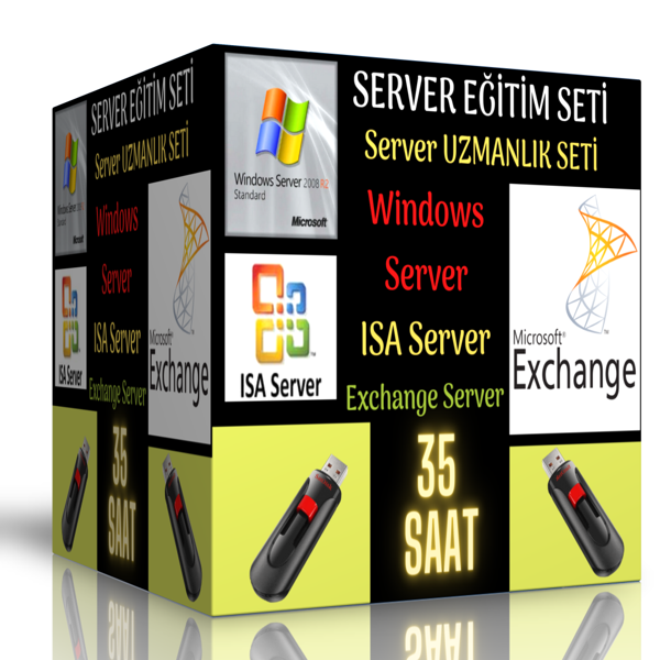Server Eğitim Seti (35 Saat Özel Anlatım) - Enine Boyuna Eğitim - Enine Boyuna Eğitim - Image 1
