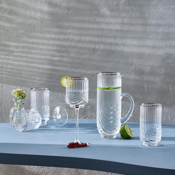 Karaca Gleam Platin 25 Parça Bardak Seti - Image 1