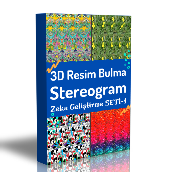 Stereogram Zeka Geliştirme Seti-1 - Enine Boyuna Eğitim - Enine Boyuna Eğitim - Image 1