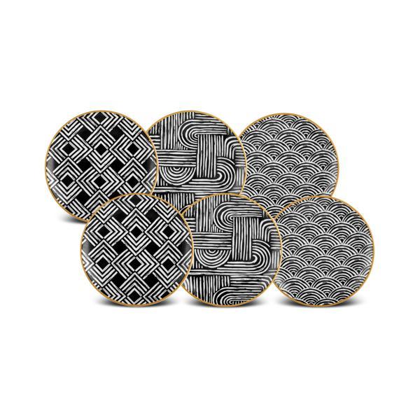 Karaca Rabat 6 Kişilik Pasta Seti - Image 1