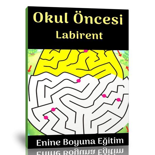 Okul Öncesi Labirent Sayfaları Kitabı - Enine Boyuna Eğitim - Enine Boyuna Eğitim - Image 1