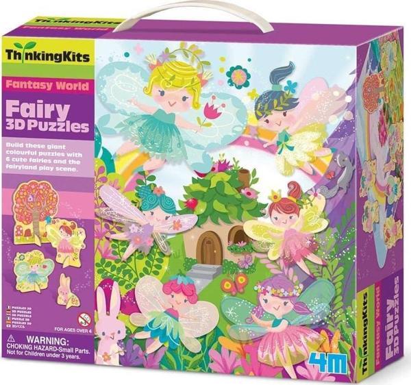 3D Puzzles-Fairy Peri 3D Yapboz Puzzle - Image 1