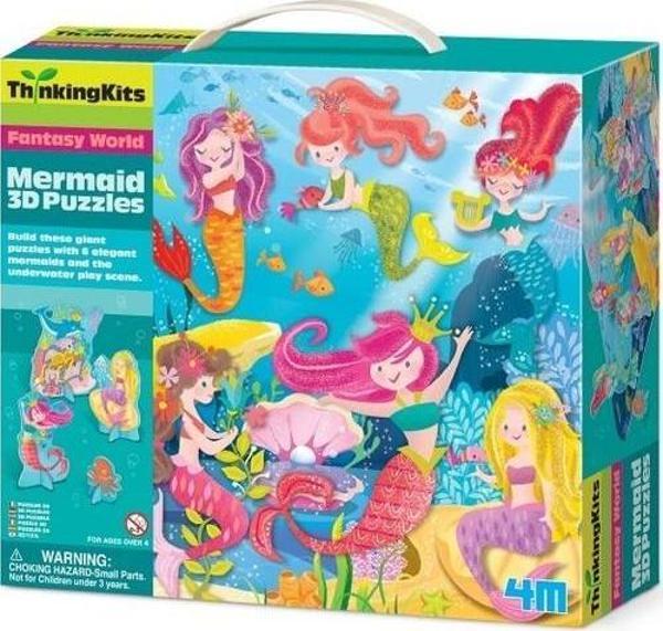 Puzzles Mermaid 3D / 3 Boyutlu Yapboz Denizkızı - Image 1