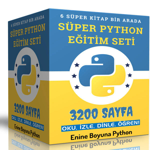 Süper Python Eğitim Seti (6 Süper Kitap) - Enine Boyuna Eğitim - Enine Boyuna Eğitim - Image 1