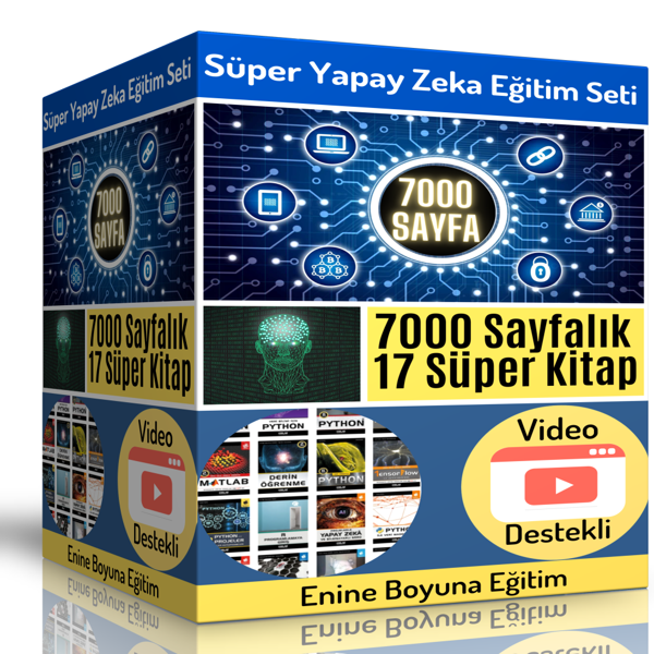 Süper Yapay Zeka Eğitim Seti (17 Kitap) - Enine Boyuna Eğitim - Enine Boyuna Eğitim - Image 1