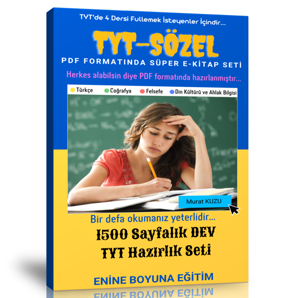 Tyt Sözel Pdf Formatında Hazırlık Seti - Enine Boyuna Eğitim - Enine Boyuna Eğitim - Image 1