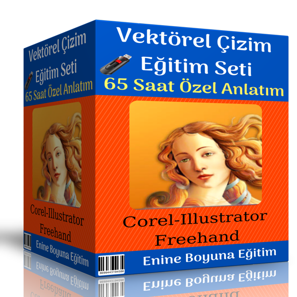 Vektörel Çizim Eğitim Seti (65 Saat Özel Anlatım) - Enine Boyuna Eğitim - Enine Boyuna Eğitim - Image 1