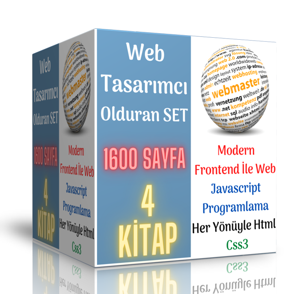 Web Tasarımcı Olduran Set (Modern Web Tasarım Seti) - Enine Boyuna Eğitim - Enine Boyuna Eğitim - Image 1