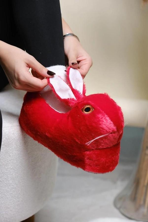 Esra 153-24 Termal Tavşan Figürlü Panduf 36-40 - Image 1