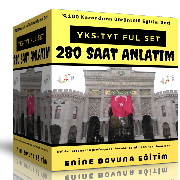 Yks-Tyt Tüm Dersler Görüntülü Usb Eğitim Seti - Enine Boyuna Eğitim - Enine Boyuna Eğitim - Image 1