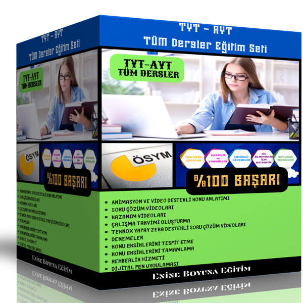 Tyt – Ayt Tüm Dersler Eğitim Seti (Dijital-Online) - Enine Boyuna Eğitim - Enine Boyuna Eğitim - Image 1