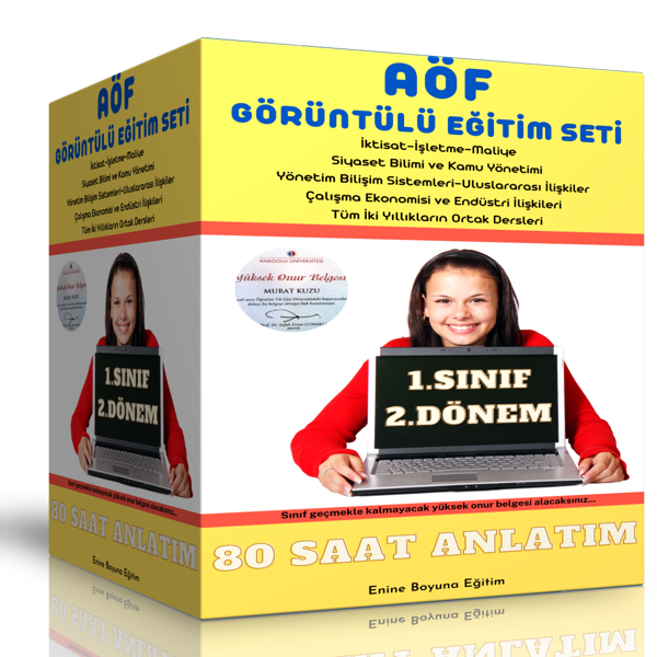Aöf Görüntülü Eğitim Seti (Tüm Bölümler 2.Dönem) - Enine Boyuna Eğitim - Enine Boyuna Eğitim - Image 1