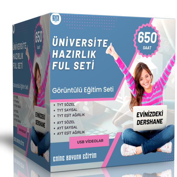 2024 Üniversite Hazırlık Ful Seti (650 Saat) - Enine Boyuna Eğitim - Enine Boyuna Eğitim - Image 1