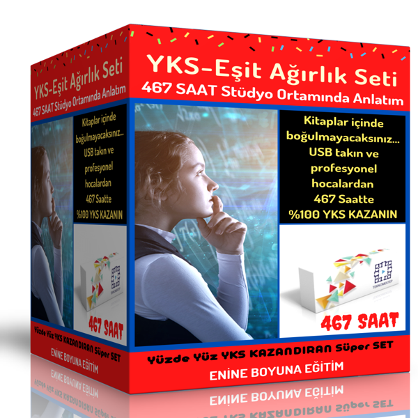 2024 Yks Eşit Ağırlık Görüntülü Usb Eğitim Seti - Enine Boyuna Eğitim - Enine Boyuna Eğitim - Image 1