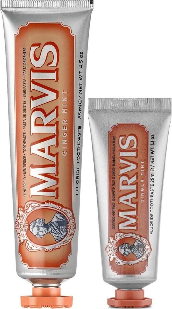 Marvis Ginger Mint Zencefilli Diş Macunu 85 Ml + Ginger Mint Zencefilli Diş Macunu 25 Ml Avantajlı Set - Image 1
