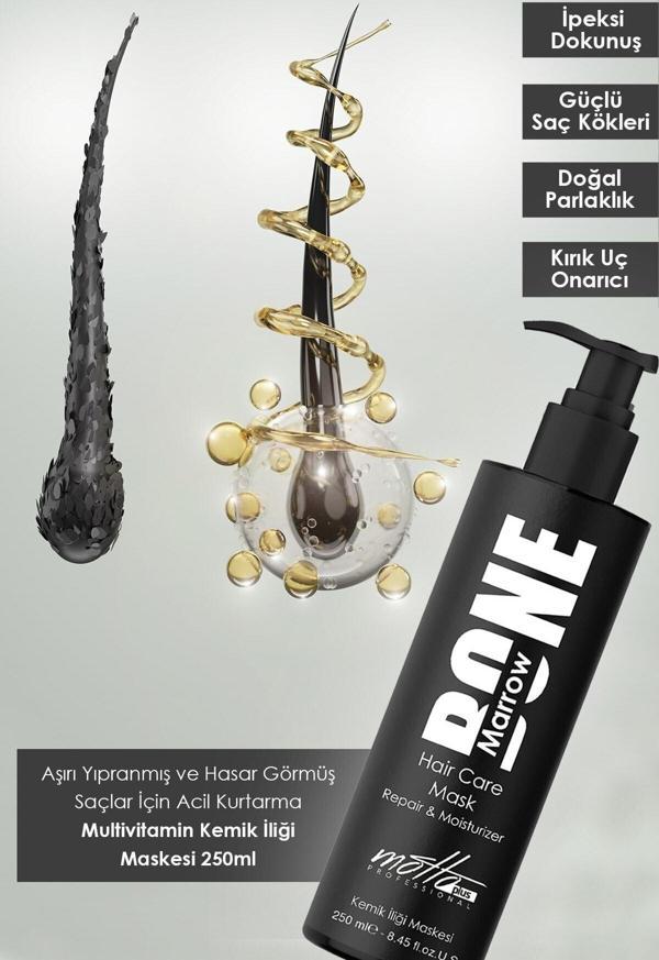 Motto Plus Professional Bone Marrow Kemik Iliği Saç Maskesi 250Ml - Image 1