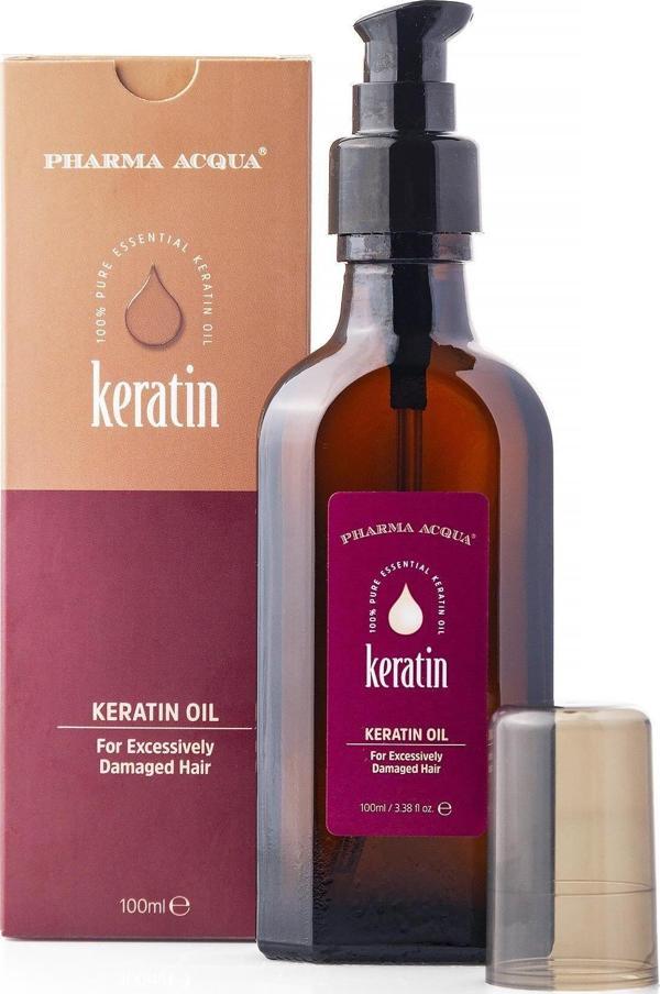Pharma Acqua Aşırı Yıpranmış Saçlar Için Keratin Bakım Yağı 100 Ml - Image 1
