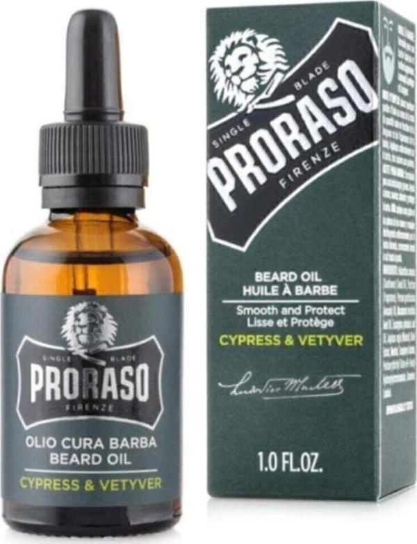 Proraso Sakal Bakım Yağı Cypress & Vetyver 30 Ml - Image 1