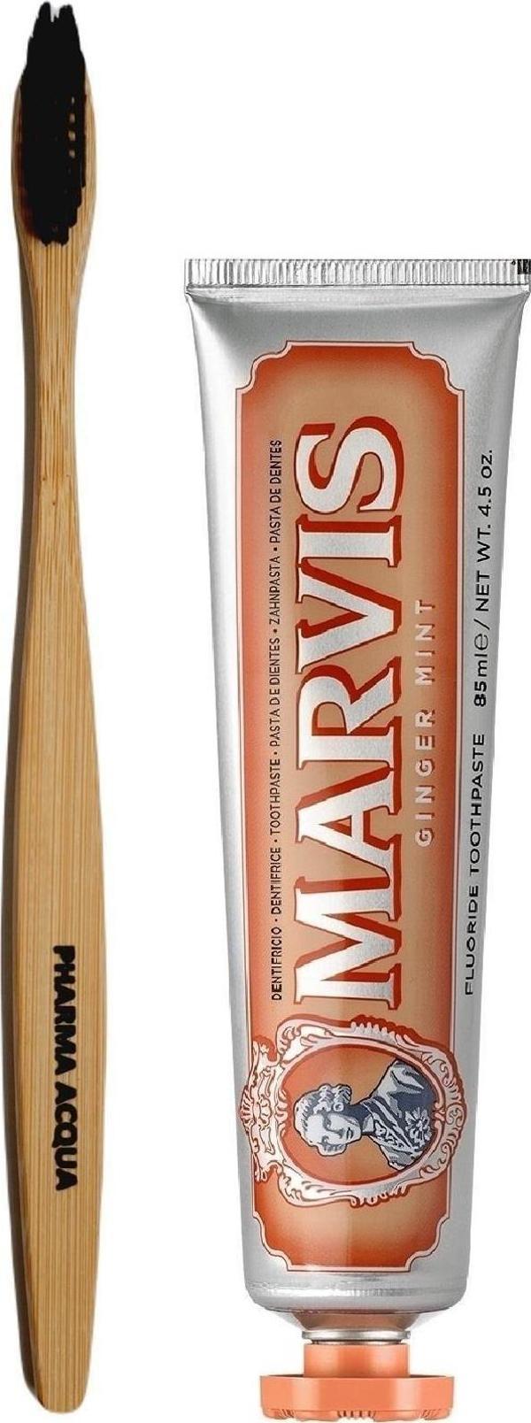 Pharma Acqua Bambu Diş Fırçası Marvis Ginger Mint 85 Ml - Image 1