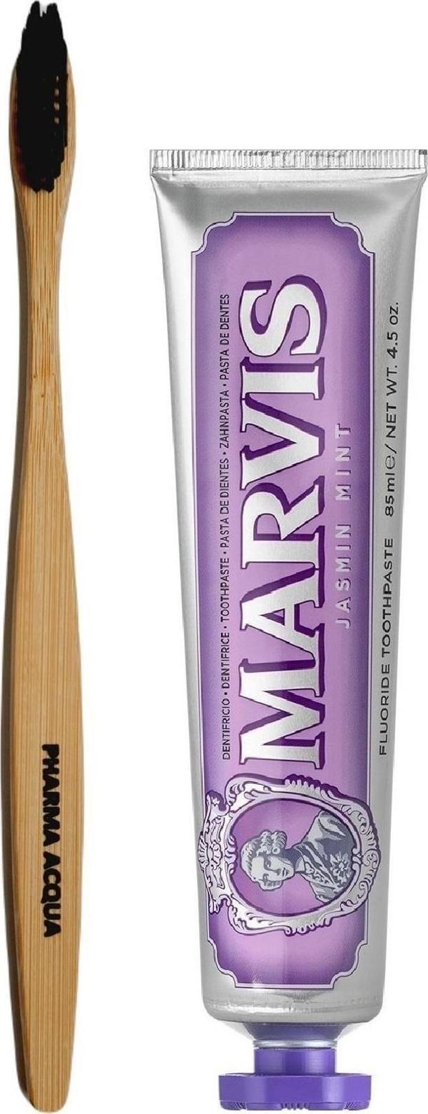 Pharma Acqua Bambu Diş Fırçası Marvis Jasmin Diş Macunu 85 Ml - Image 1