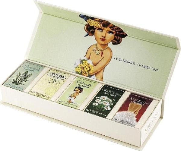 Valobra Gift Box Primula - 5'Li Sabun Seti 5 X 45 Gr - Image 1
