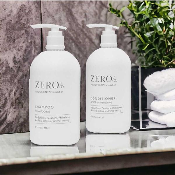ZERO /O Naturally Kind Shampoo 443 Ml Conditioner 443 Ml - Image 1