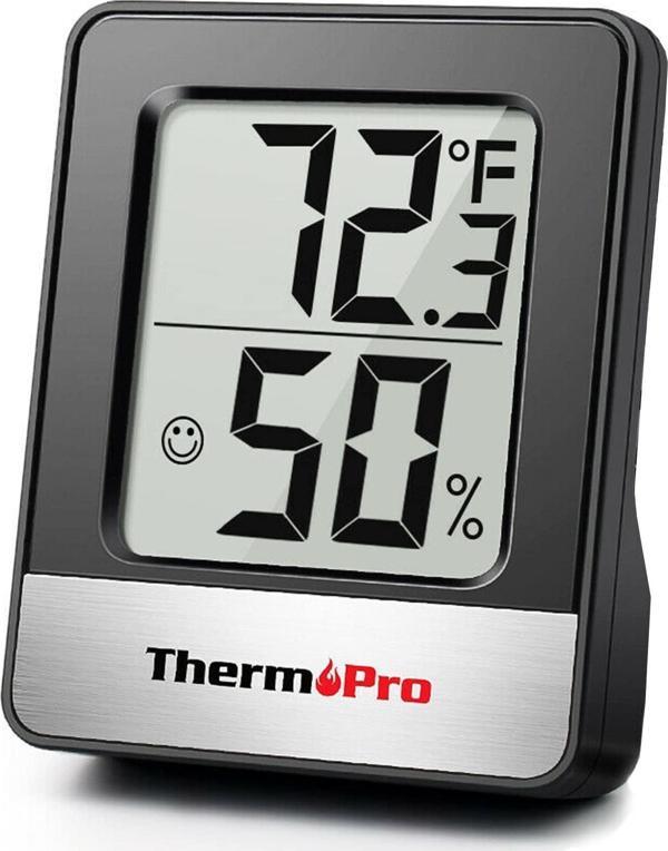 ThermoPro TP49B Mini Iç Mekan Dijital Sıcaklık ve Nem Ölçer Termometre - Image 1