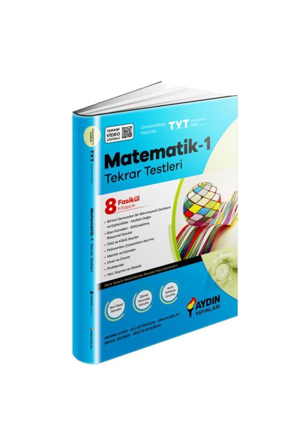 Yks Tyt Üniversiteye Hazırlık Matematik-1 Tekrar Testleri - Aydın Yayınları - Aydın Yayınları - Image 1