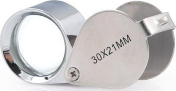 Bosile 30X21 Full Çelik Kaplı Büyüteç (Lup) - Image 1