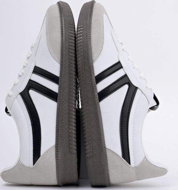 Muggo GARCİA Garantili Unisex Ortopedik Günlük Bağcıklı Yürüyüş Koşu Sneaker Spor Ayakkabı - Image 1