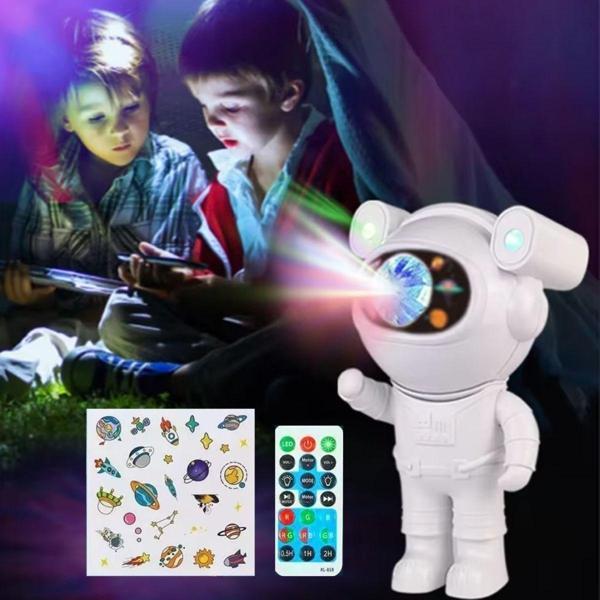 Stickerlı ,Kumandalı ASTRONOT Model Gece Lambası - Image 1