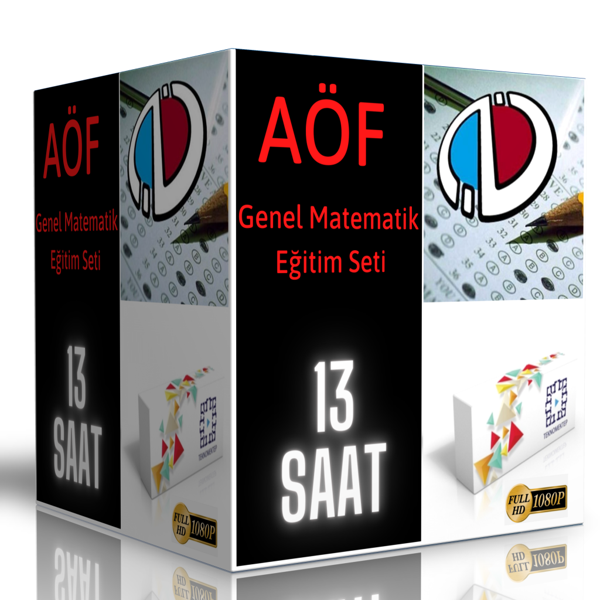 Aöf Genel Matematik Usb Eğitim Seti - Enine Boyuna Eğitim - Enine Boyuna Eğitim - Image 1