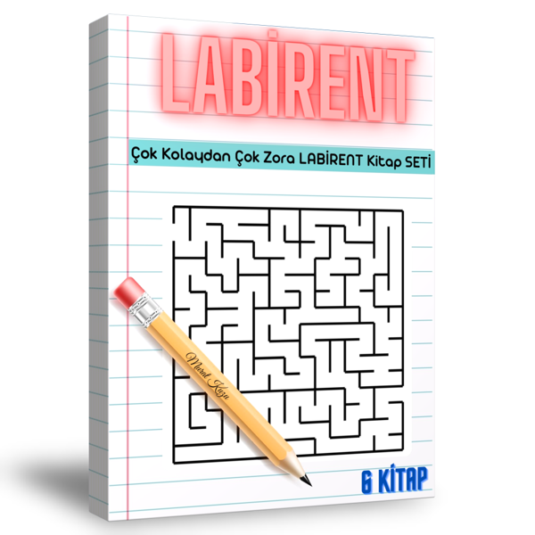 Çok Kolaydan Çok Zora Labirent Kitap Seti (6 Kitap) - Enine Boyuna Eğitim - Enine Boyuna Eğitim - Image 1