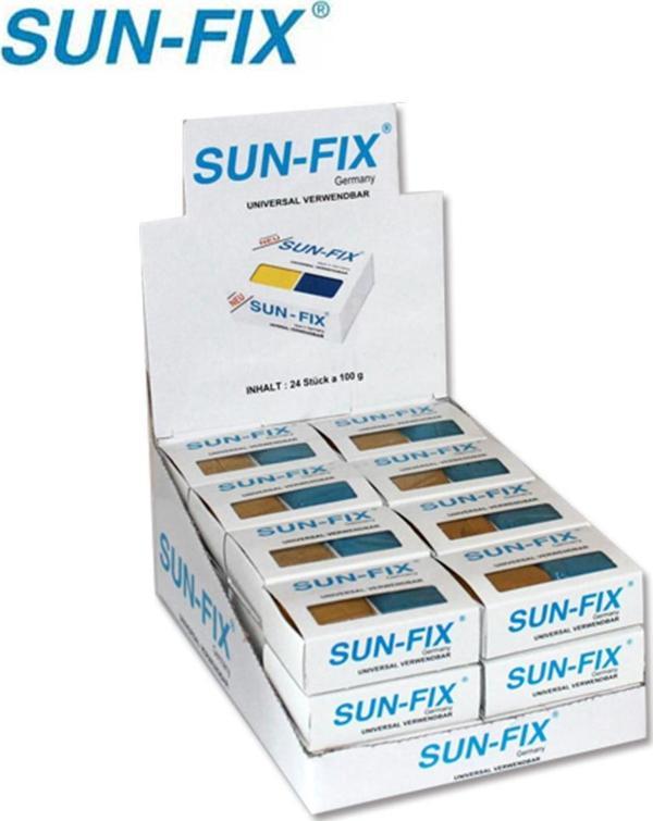 Sun-Fix 100 gr Universal Verwendbar Macun Kaynak Yapıştırıcı 24 Adet 1 Koli Paket - Image 1
