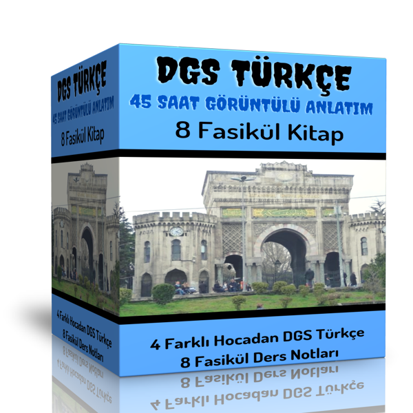 Dgs Türkçe Görüntülü Eğitim Seti (45 Saat Anlatım Ve 8 Fasikül Kitap) - Enine Boyuna Eğitim - Enine Boyuna Eğitim - Image 1