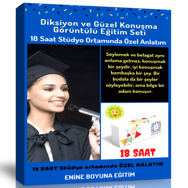 Diksiyon Ve Güzel Konuşma Görüntülü Eğitim Seti - Enine Boyuna Eğitim - Enine Boyuna Eğitim - Image 1
