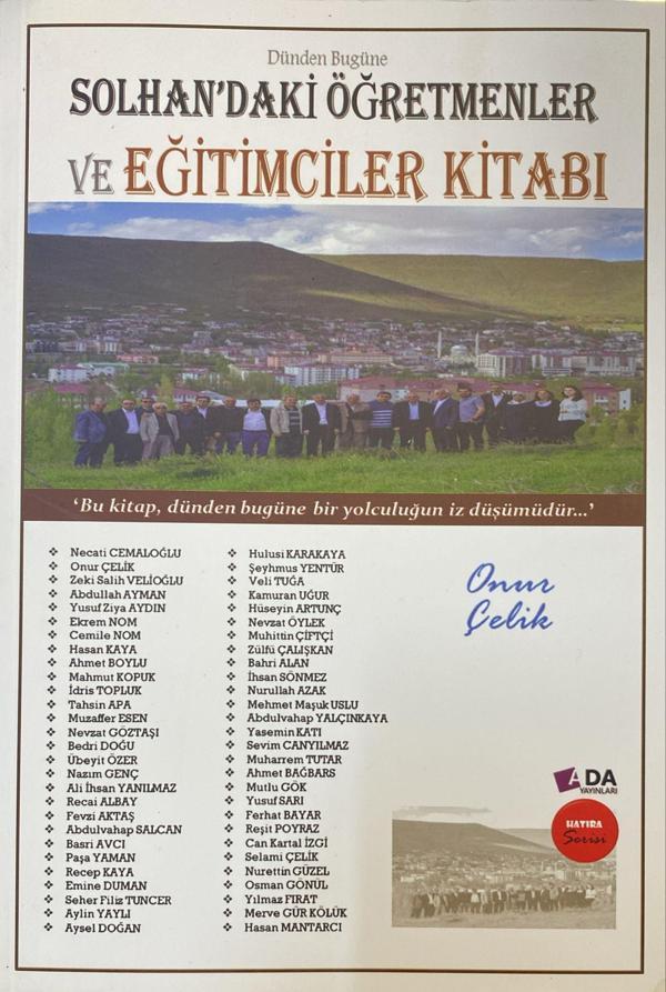 Solhan'daki Öğretmenler ve Eğitimciler Kitabı - Ada Yayınları - Image 1