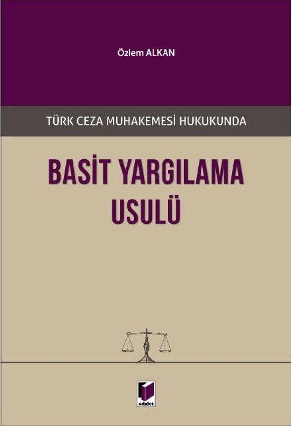 Basit Yargılama Usulü - Adalet Yayınları - Image 1