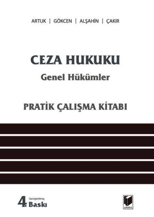 Ceza Hukuku Genel Hükümler (Pratik Çalışma Kitabı) - Adalet Yayınları - Image 1