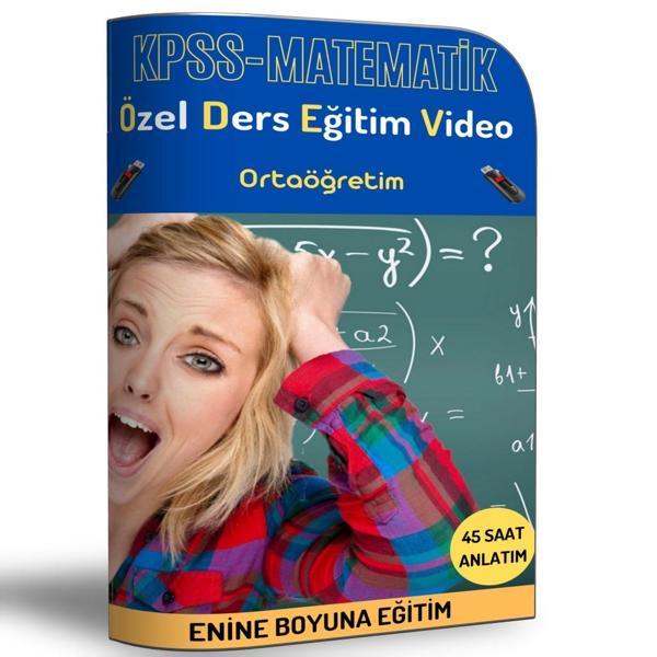 Kpss Ortaöğretim Matematik Video Eğitim Seti - Enine Boyuna Eğitim - Enine Boyuna Eğitim - Image 1