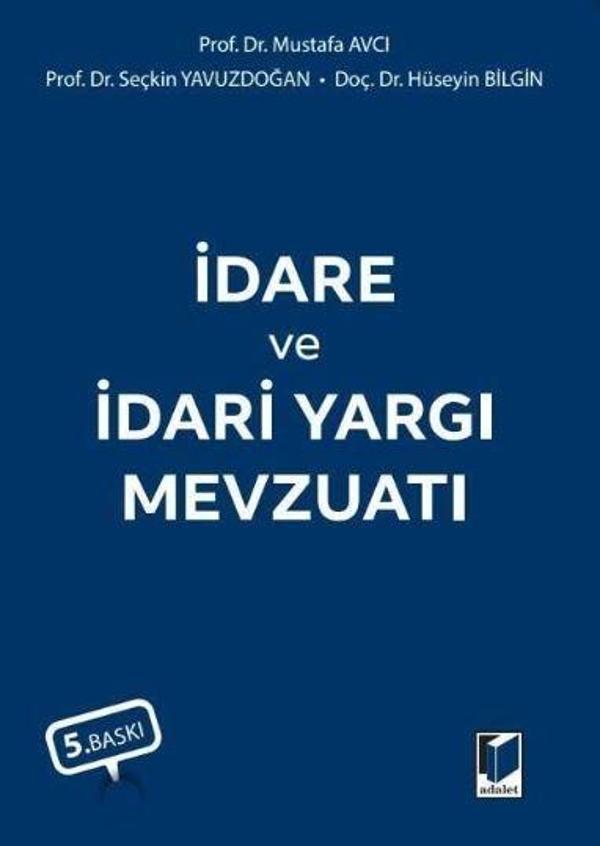 İdare ve İdari Yargı Mevzuatı - Adalet Yayınları - Image 1